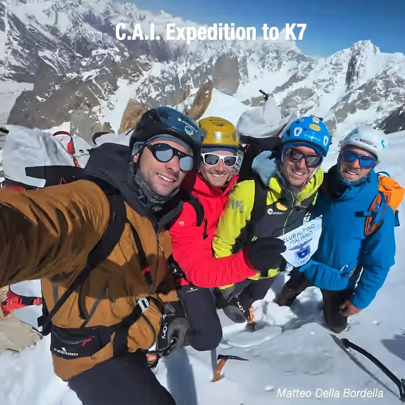 Italian Alpine Club expedition to K7 in the Karakorum, with Matteo Della Bordella and his team at altitude
