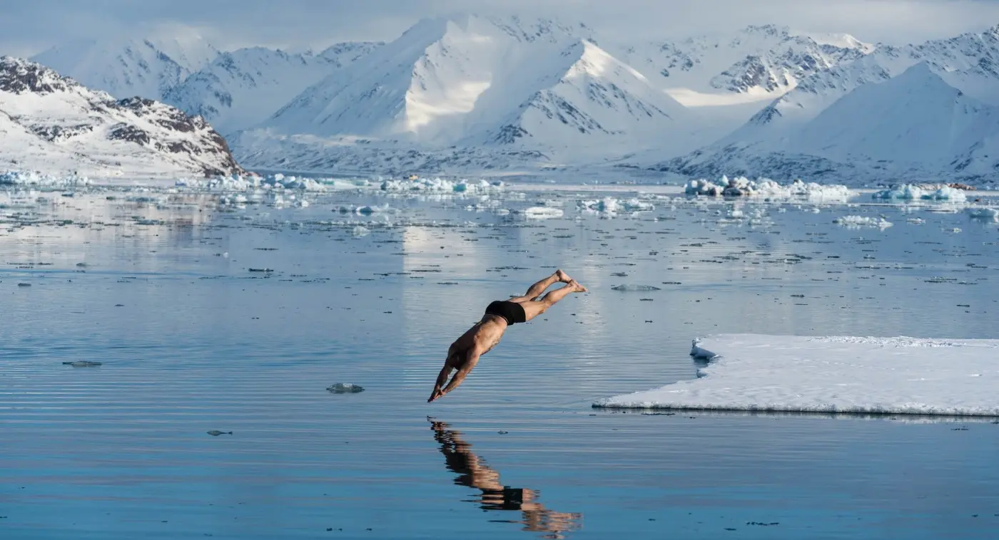 Skiing in Svalbard on a Sailboat