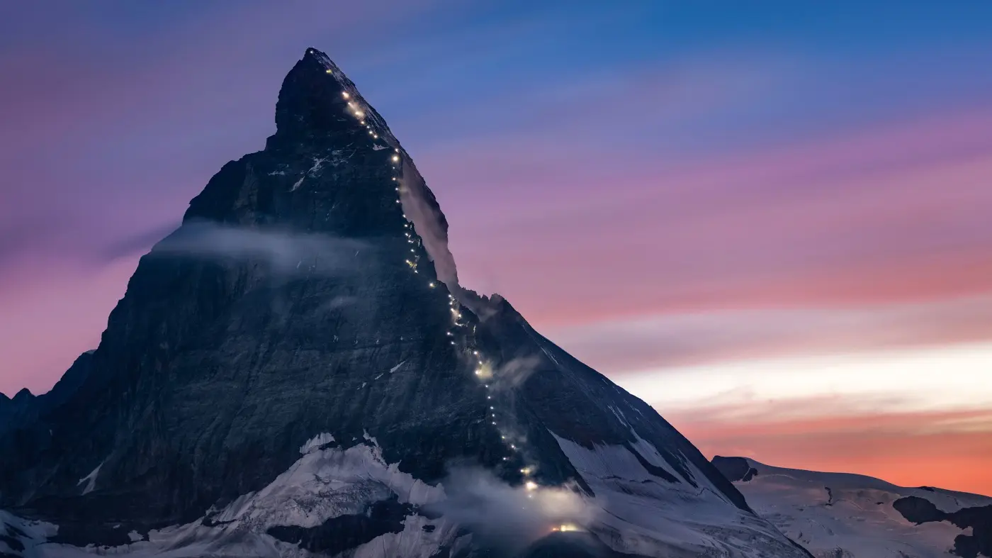 Escala El Cervino (4.478 m)