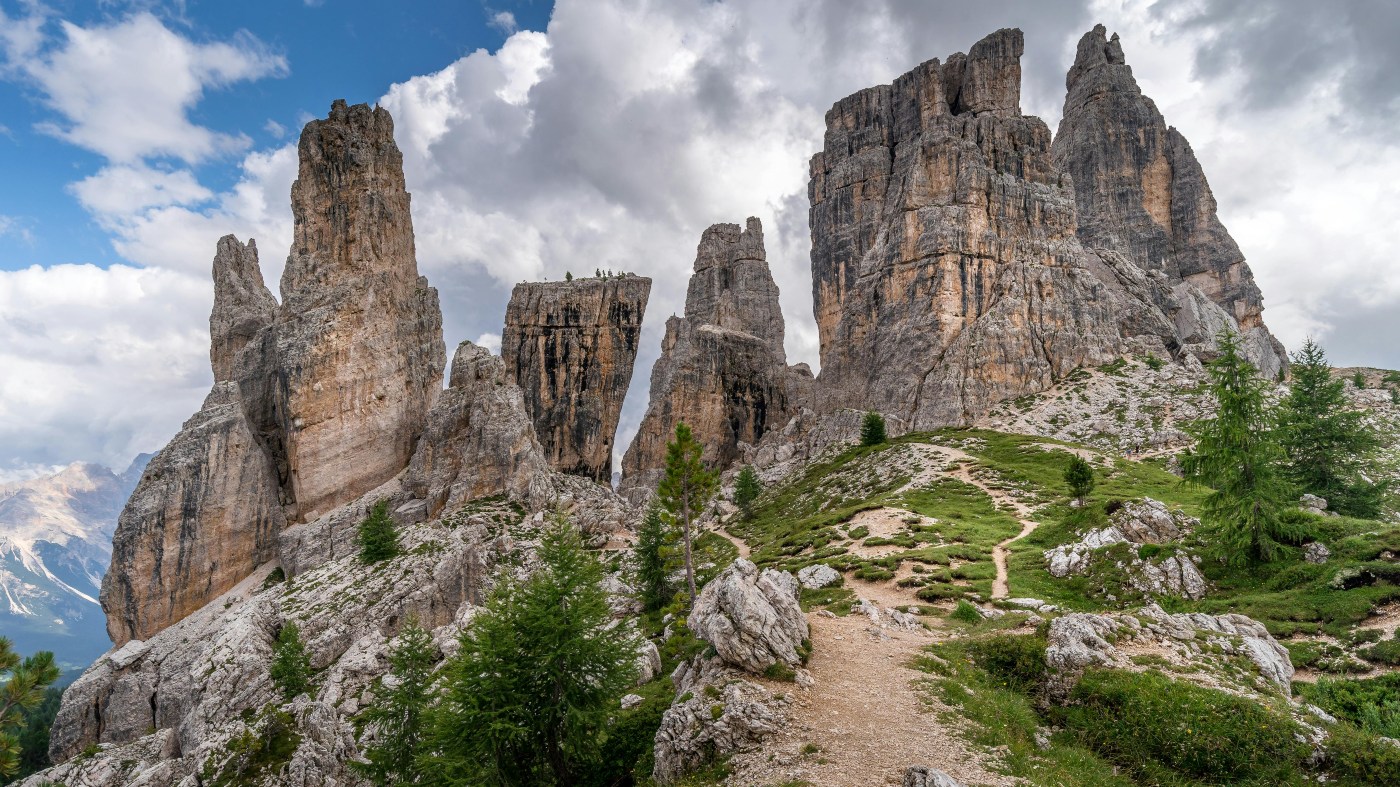 Trekking panoramique dans les Dolomites de Cortina