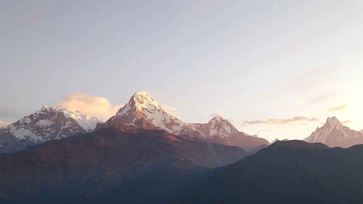 Trekking to Annapurna Base Camp - View 2