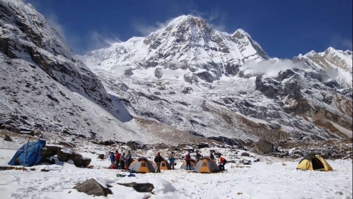 Trekking to Annapurna Base Camp - View 3